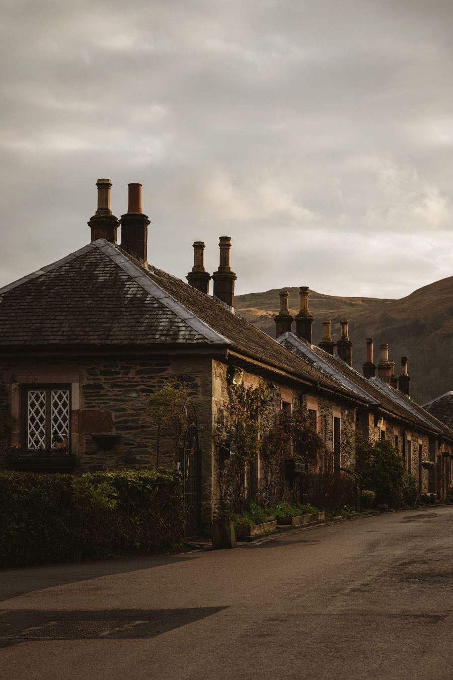 Traditional stone cottages