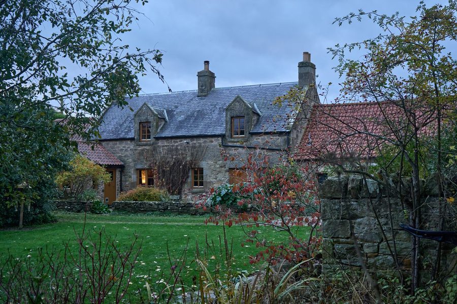 Stone farmhouse renovation